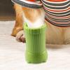 Automatic Pet Paw Washer - Portable Electric Dog Paw Cleaner, 3.74 Inch USB Rechargeable Cat Grooming Device for Muddy Claws, Green