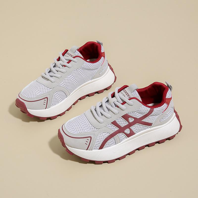 Autumn new breathable female student casual shoes female dad running women's shoes 2