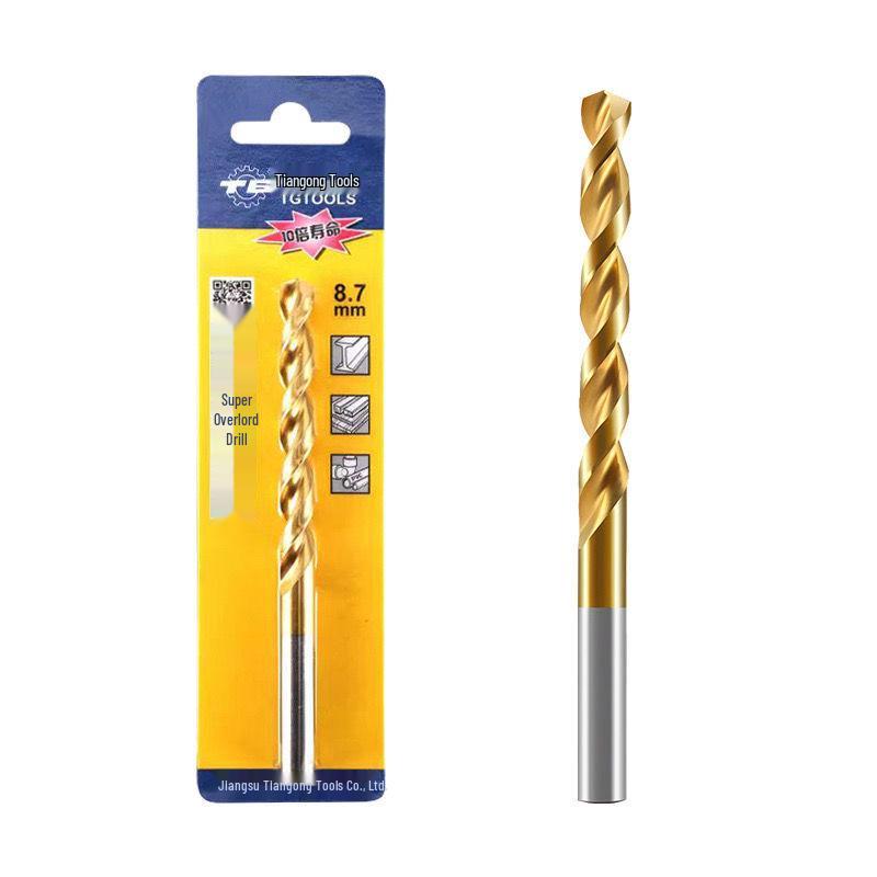 Tiangong M42 Overlord 8% Cobalt High-Speed Steel Twist Drill Bit for Stainless Steel