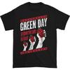 Sommer Vintage Neu Green Day Green Day Band Rock Kurzarm Punk Kleidung Klassisches T-Shirt Damen