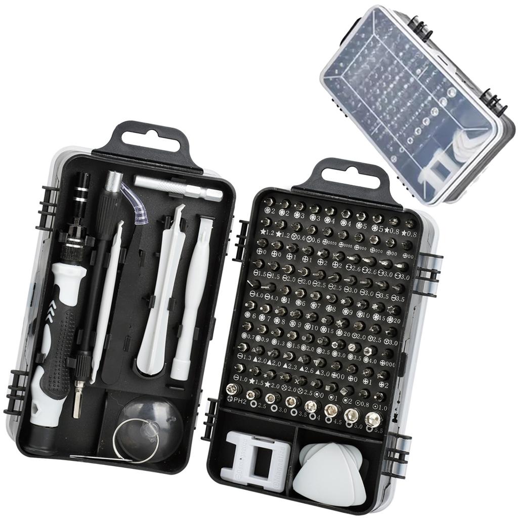 115 in 1 Precision Screwdriver Set Carbon Steel Disassembly and Repair Tools for Household Appliances Repair Needs