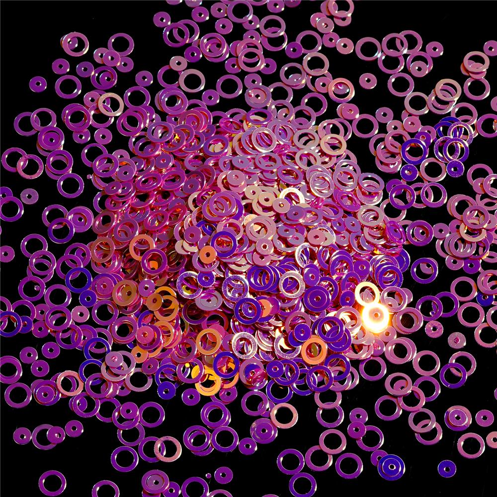 10g/Lot Holographic Bubble Glitter For Resin Filler Hollow Circle Sequins Epoxy Resin Fillings Resin Shaker Filler DIY Crafts