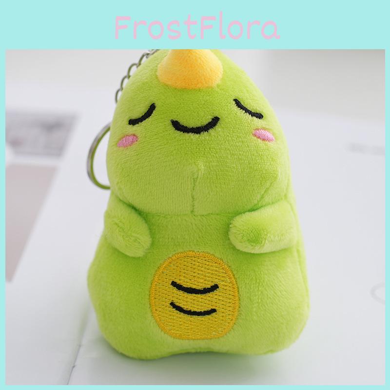 Adorable Mischievous Dinosaur Plush Doll Keychain Mini Toy Soft Short Plush