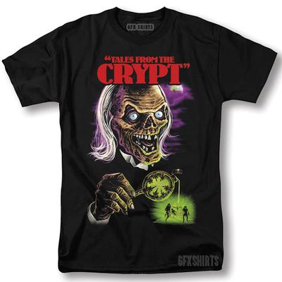 Koszulka Tales from the Crypt Klasyczny Horrorowy Film Vintage Graficzna Koszulka