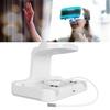 VR Charging Station USB C Fast Charging Multiple Prevention with 2 Rechargble Batteries VR Hdset Controller Charging Dock for   3