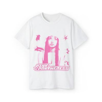 PinkPantheress Music For Lovers Bílé Tričko Bavlna Všechny Velikosti Unisex Tričko