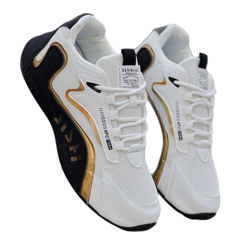 Men's shoes new breathable mesh casual shoes light and comfortable running shoes dad shoes versatile sports shoes