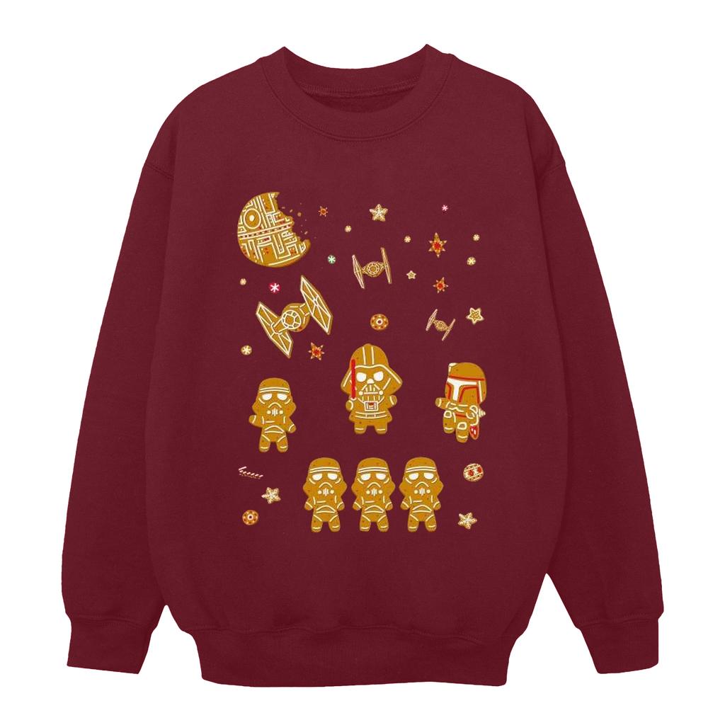 STAR WARS Womens/Ladies Gingerbread Empire Sweatshirt