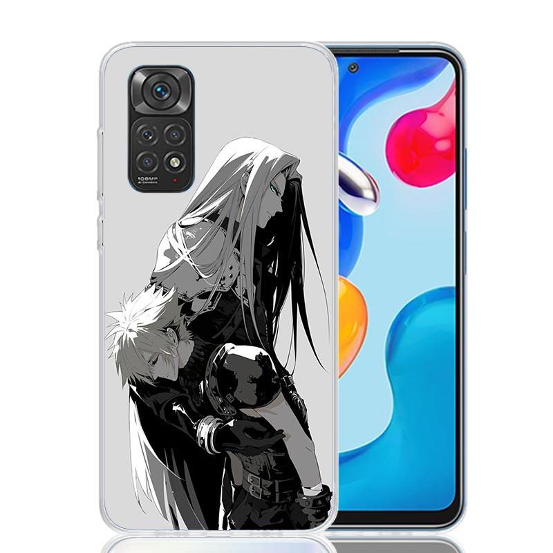 Anime FINAL FANTASY 7 BloodyBeni Phone Case For Xiaomi Redmi Note 15 14 13 12S 12 Pro Plus 11S 11E 11 11T 10S 10 Art Soft Patter