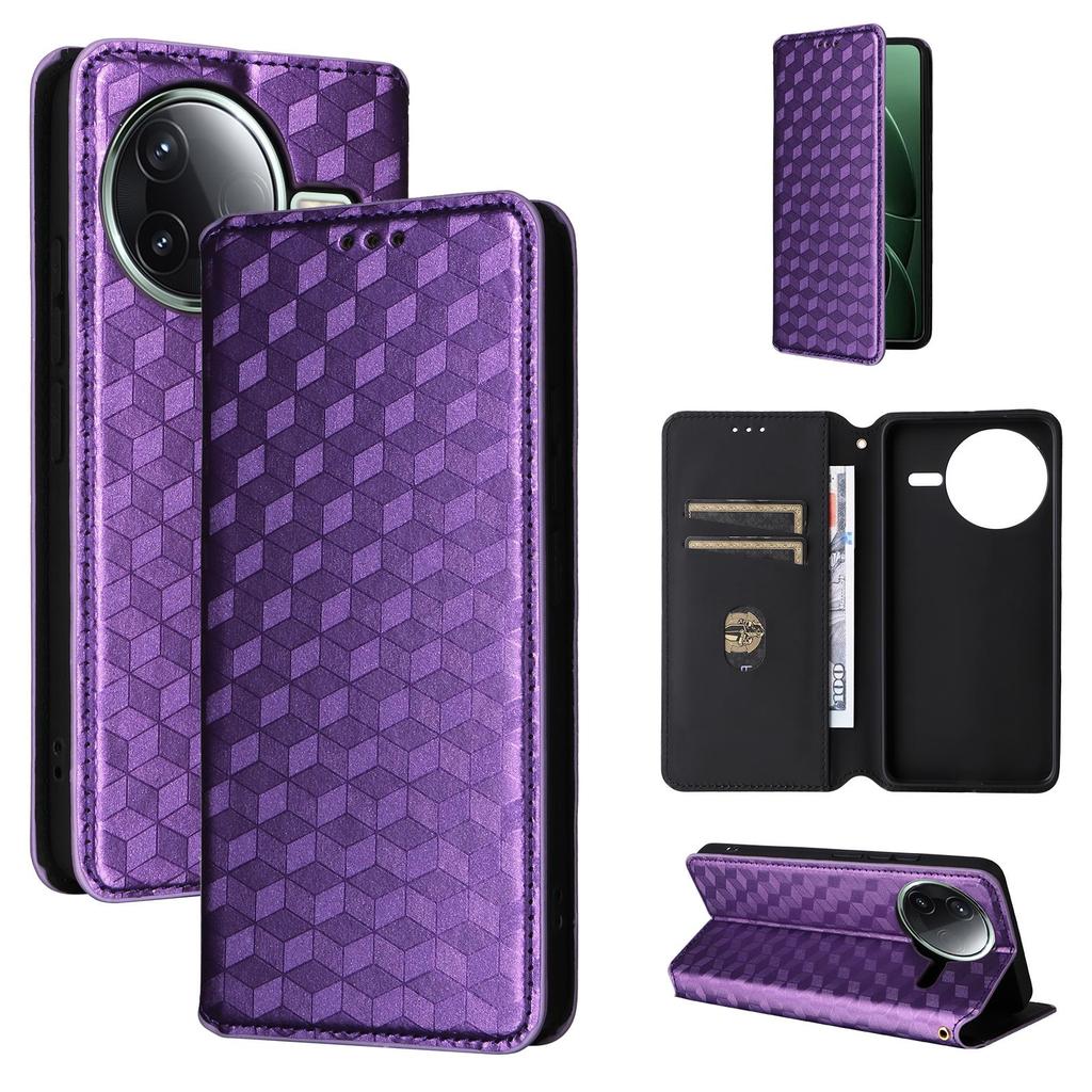 Flip Cover for Xiaomi Poco F7 Ultra PU Leather Full-Body Protection [RFID Blocking] Phone Case