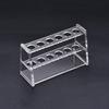 Uxcell Acrylic Test Tube Holder Rack, 6-Well, for 10ml Centrifuge Tubes, 2-Pack