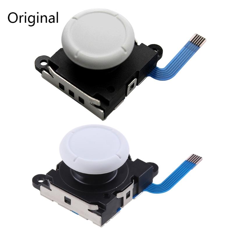 Analog Joystick Thumb Sticks, 3D Sensor Rocker Replacement Repair Accessory for N-Switch Controller