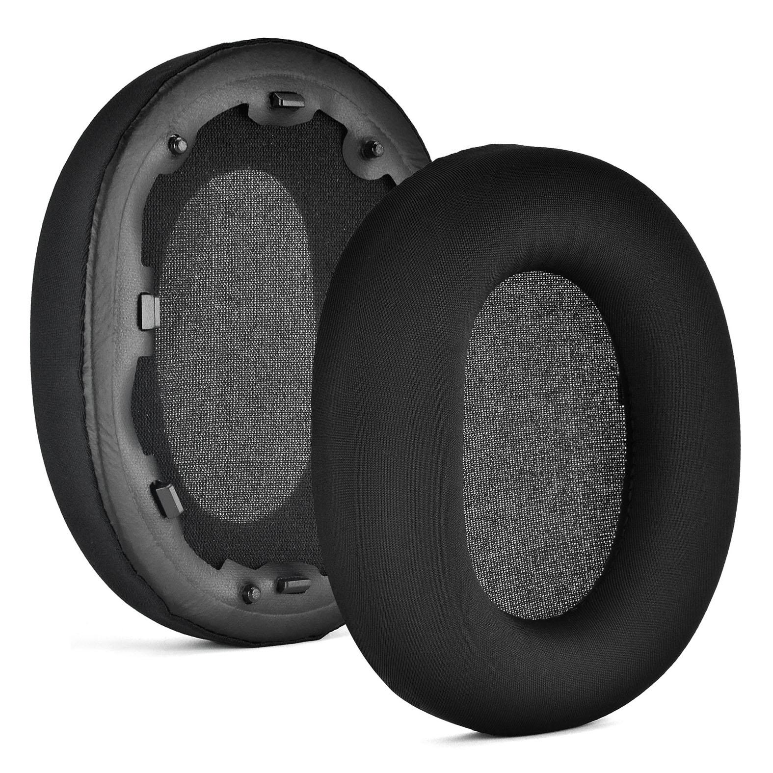 

1 Pair Ear Pads for Sony INZONE H9/H7/WH-G900N,Ice Silk Cloth Enhanced Comfort Earmuff Ear Cushions Type A