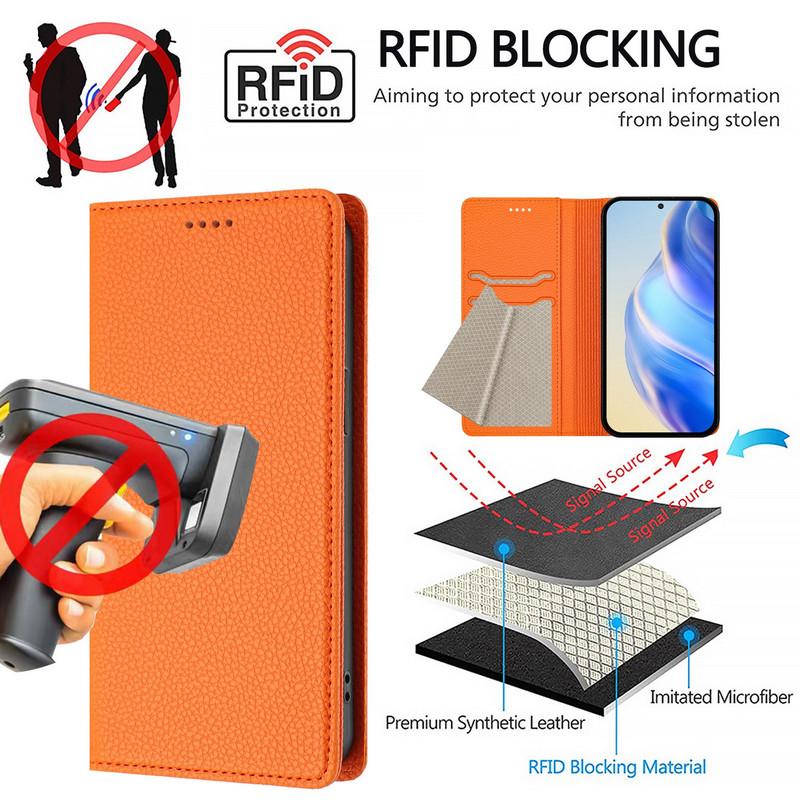 Magnetické kožené pouzdro peněženka pro iPhone 16E Luxusní kryt pro iPhone 16 15 14 13 12 11 Pro Max Xs Xr 6 7 8 Plus 13 Mini Etui