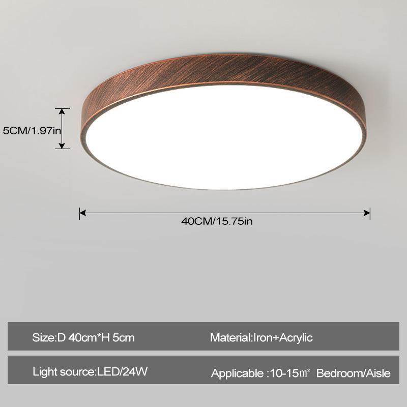 Lampada da Soffitto LED Nordica Ruggine Per Soggiorno Ingresso Camera da Letto Corridoio Balcone Ripostiglio Apparecchi di Illuminazione Interna
