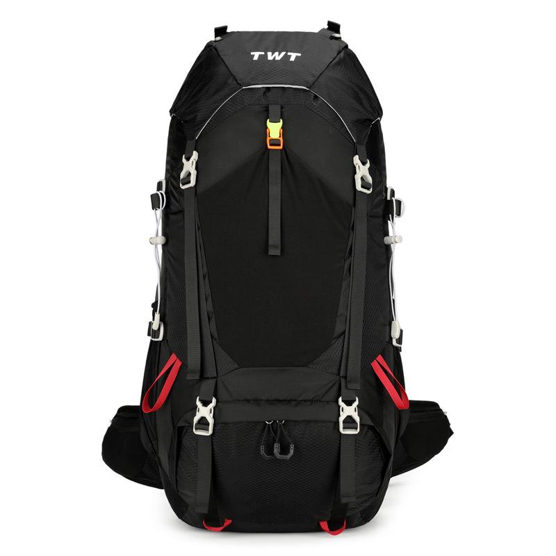 

Lightweight Multi-Function Hiking & Camping Backpack - Large Capacity Outdoor Travel Gear 70L чёрный
