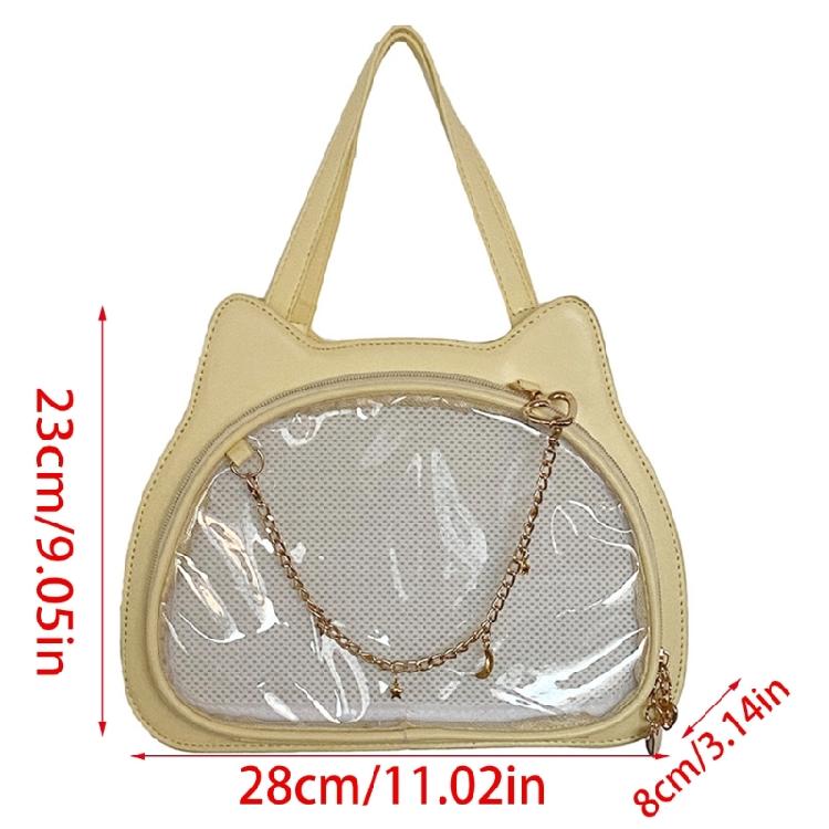 Japanese Style Itas Bag for Women Girl Kitten Messengers Bag Cute Cats Shoulder Bag