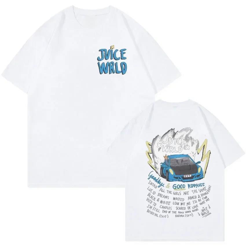 Rapper Juice Wrld 999 Short T Shirt Men's Women's Letter Printed Tshirts Y2k Casual Fashion Sportswear Summer Quick Dry Clothing