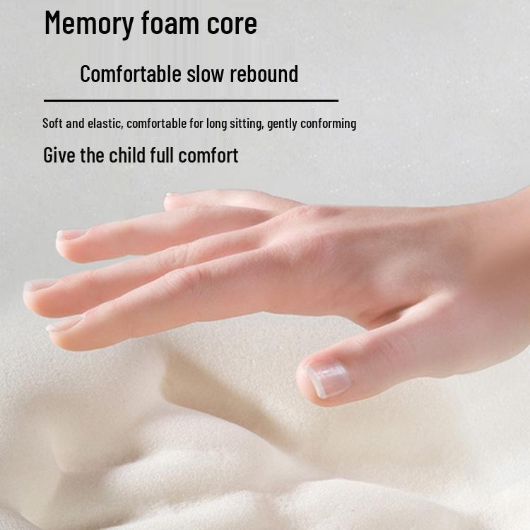 All-Season Student Square Seat Cushion for Classroom and Dorm