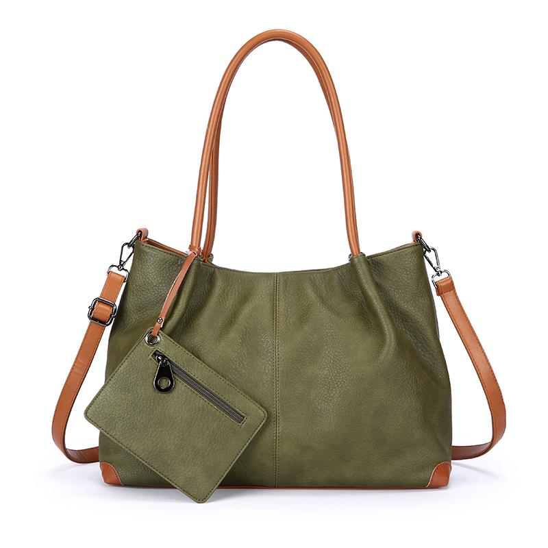 Women's Vintage Print Soft Pu Leather Crossbody Bag Luxury Large Capacity Handbag Ladies Casual Daily Commuter Tote Shoulder Bag