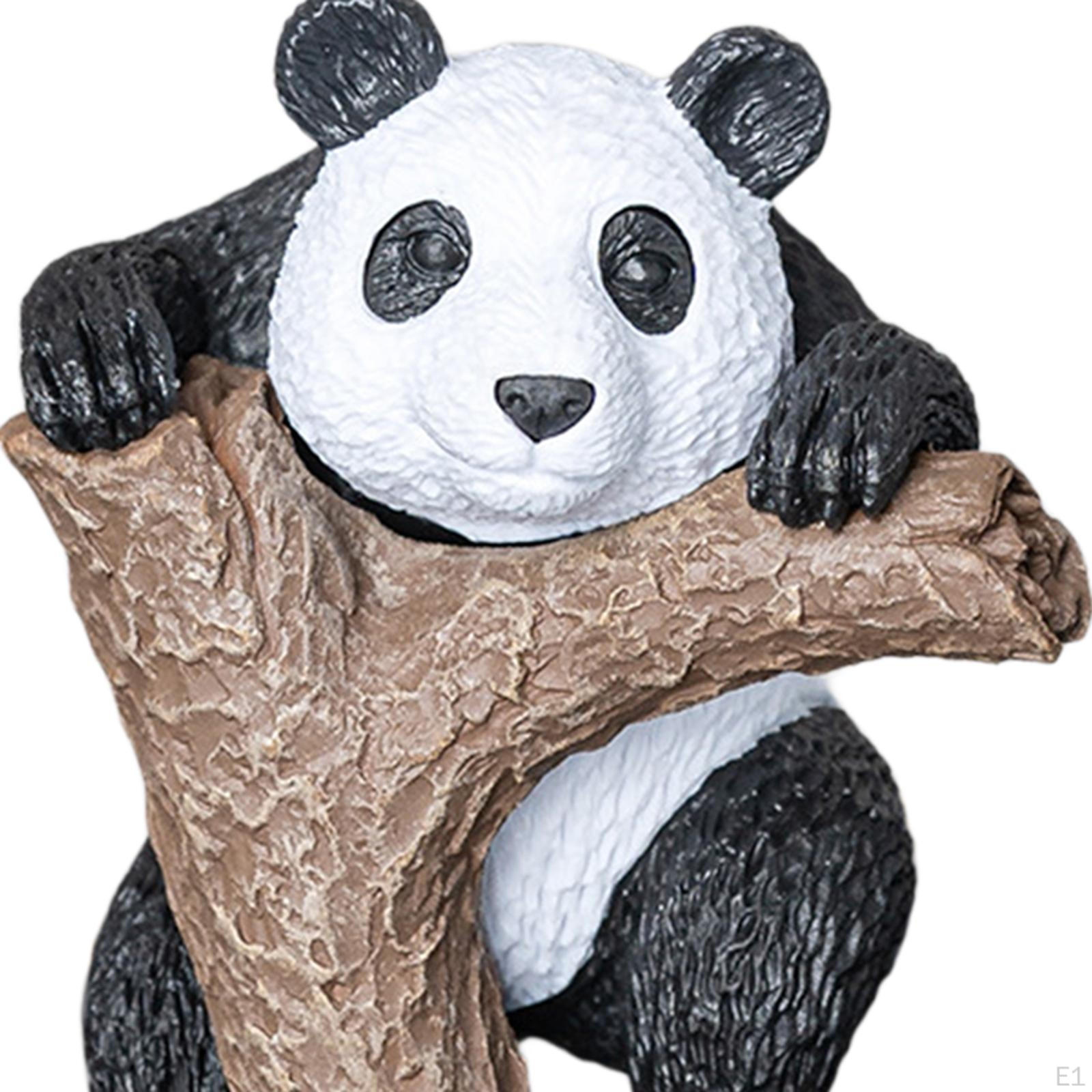 Очаровательная скульптура панды для домашнего декора или подарка With Base — фото 5