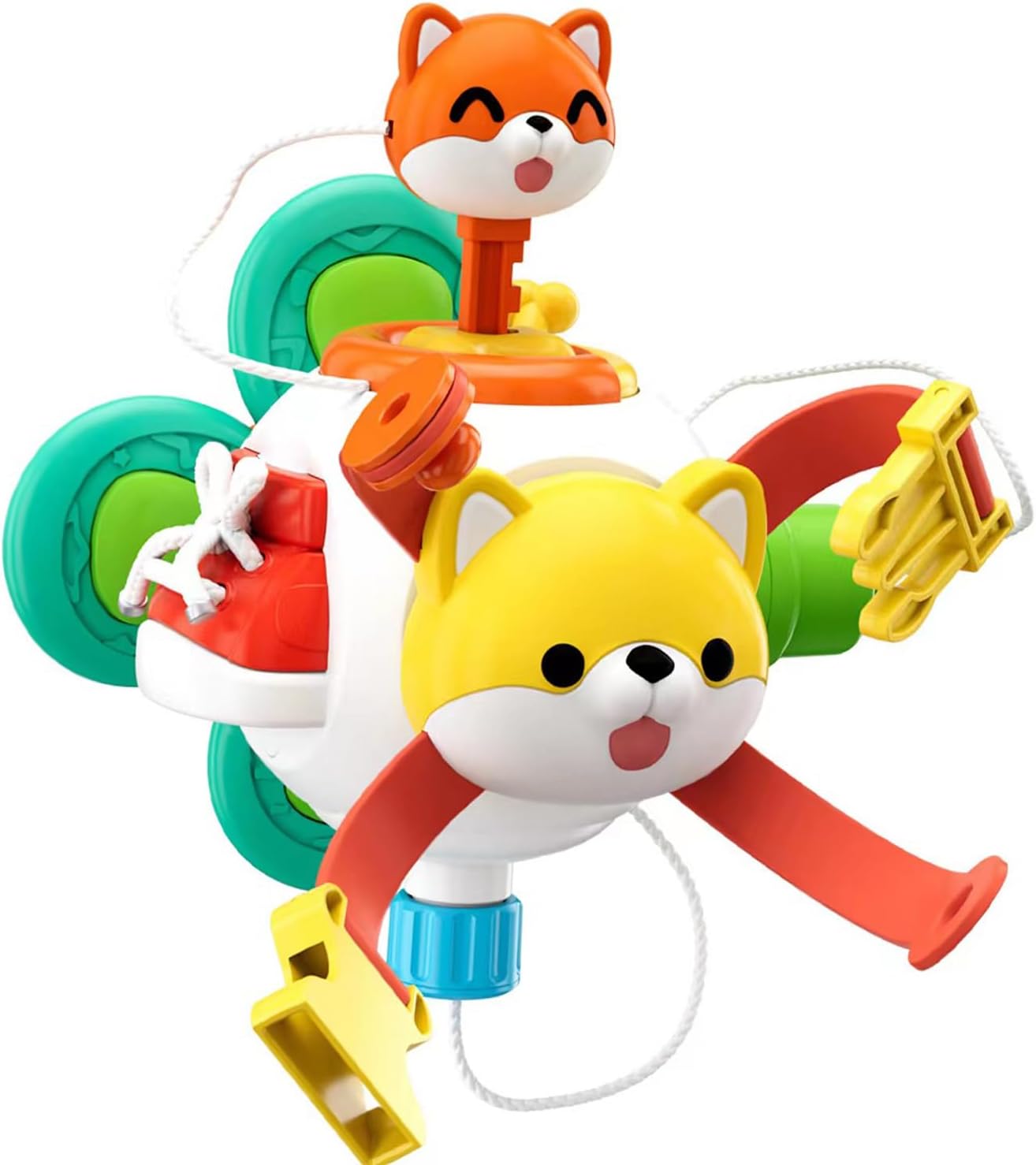 

Детская доска-куб Монтессори, сенсорные игрушки для малышей, развивающие обучающие мероприятия, игрушка для путешествий, коробка с замком, мелкая моторика