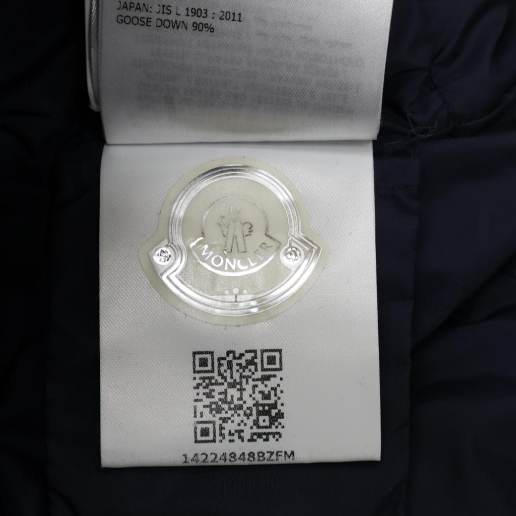 MONCLER Navy Nesea Down Coat coat 0 NavyUsed
