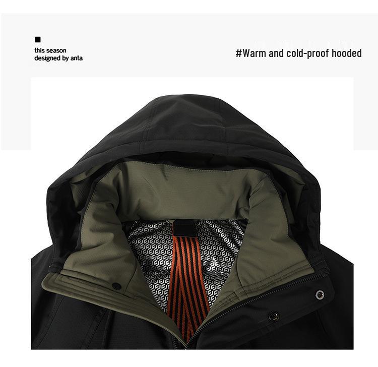 Men's 2025 Stylish Hooded Down Jacket: Warm, Handsome, and High-Quality for Autumn/Winter