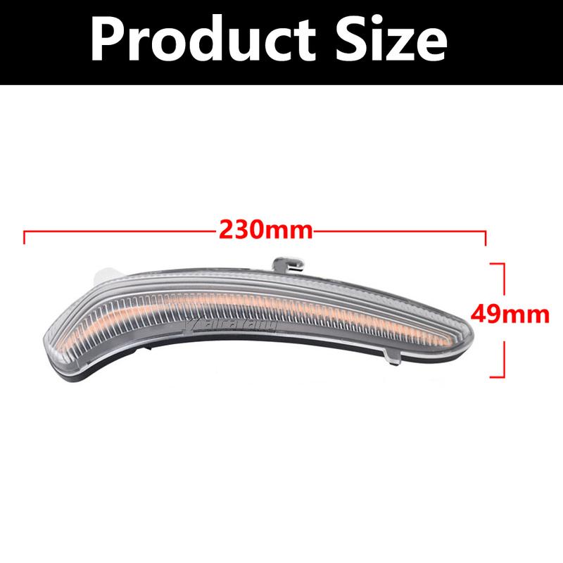 Led Dynamic Side Mirror Blinker Indicator Lamp Turn Signal Lights For Peugeot 2008 208 I MK1 2013 2014 2015 2016- Citroen C3