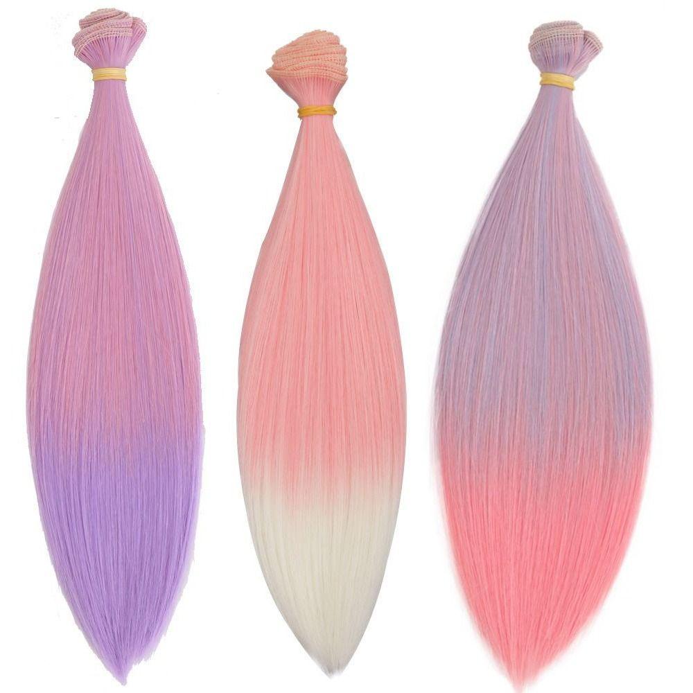 

Chemical Fiber Doll Chemical Fiber Wig Soft Silk Msiredoll Bjd Wig Accessories Plush Doll