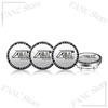 4Pcs 56/60mm ABT Emblem Car Wheel Center Hub Cap Rim Refit Dust-proof Badge Covers Sticker For Universal Car Styling Accessories