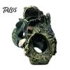 Aquarium Decoration Decaying Trunk Hideout, Betta Fish Shelter with Multiple Holes And Shrimp Habitat Caves, Resin Decorative Log Hide Cave