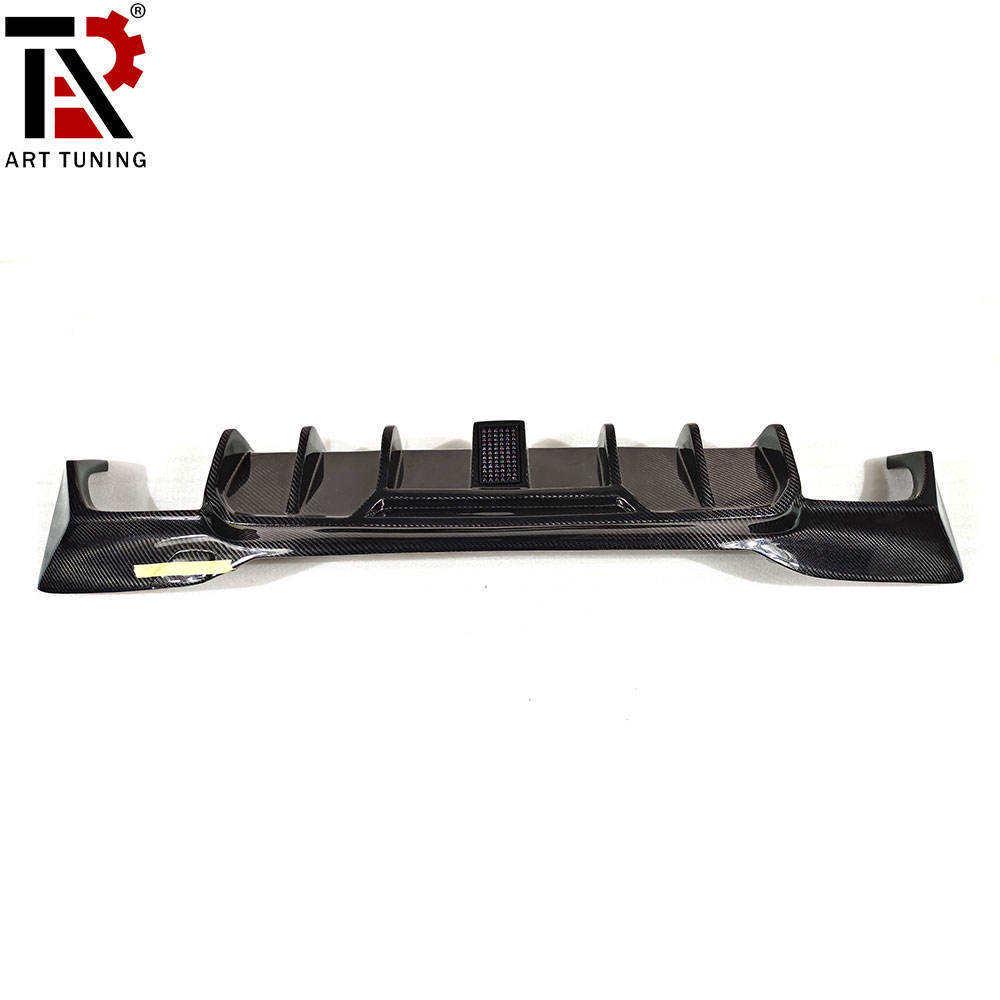 Carbon Fiber Rear Diffuser with Lights for BMW F90 M5 
