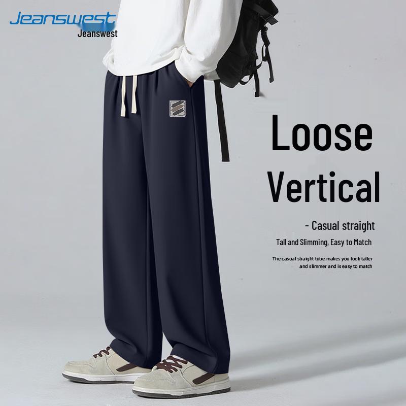 

Jeanswest Men s Straight-Leg Milk Silk Casual Pants 4XL