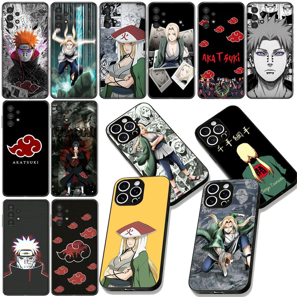 Tsunade Pain Akatsuki Narutos Phone Cover for Apple iPhone 16 17 Air 14 15 Pro Max Plus 16+ 16E 14+ ProMax Protective Case