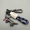 Dinosaur Charm Keychain Zinc Alloy Animal Keyring Keys Backpacks Handbags Keychain Stylish Accessories