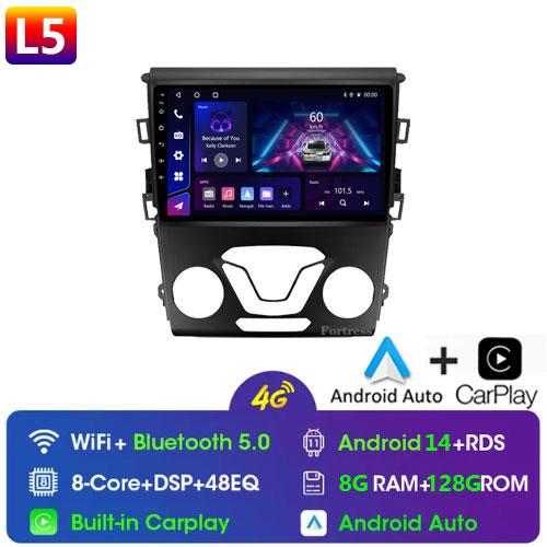 Android 13 Carplay Auto 4G WIFI GPS For Ford Mondeo 5 Fusion 2012-2019 Car Radio Multimedia Player Video Stereo Head Unit 2din