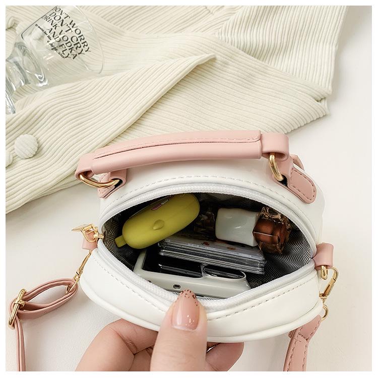 2024 Winter Fashion Cute Women's Small Handbag: Casual Fresh Student Children's Shoulder Crossbody