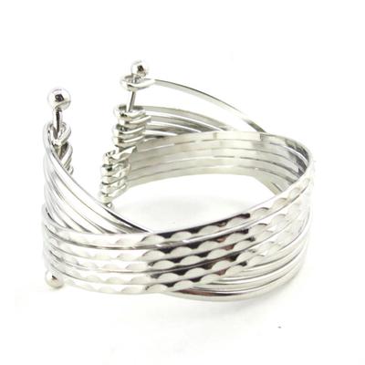 [N1094] – Silbernes Designer-Armband „Cleopatra“.