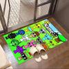 Custom Name Personalized Sprunki Game Print Carpet, Versatile Home Decor Rug, for Playroom, Apartment, Balcony, Entryway, Hallway Gift