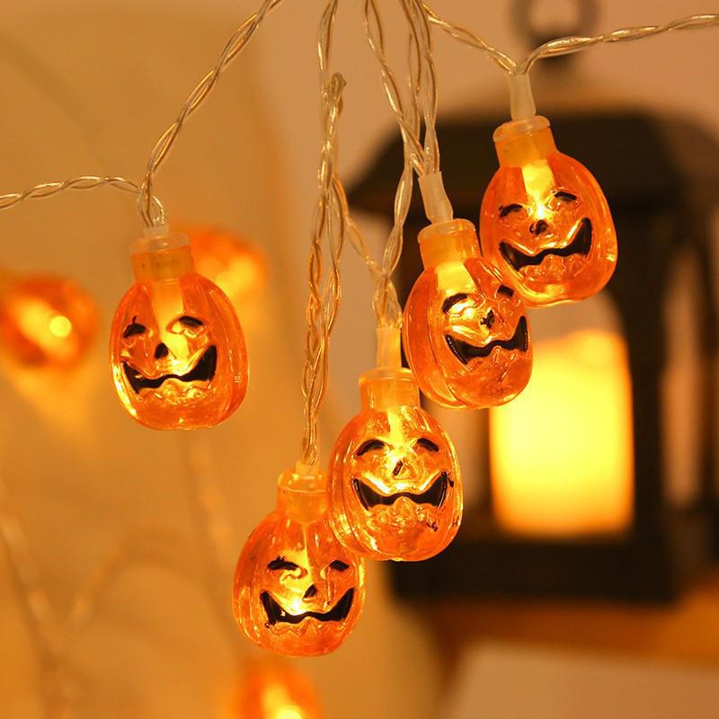 Halloween LED Spider Bat String Lights - Party & Festival Decorative Atmosphere Lights