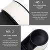 Universal Car Seat Gap Organizer Adjustable Leather Cup Holder Gap Bag Suitable for Cell Phones Sunglasses