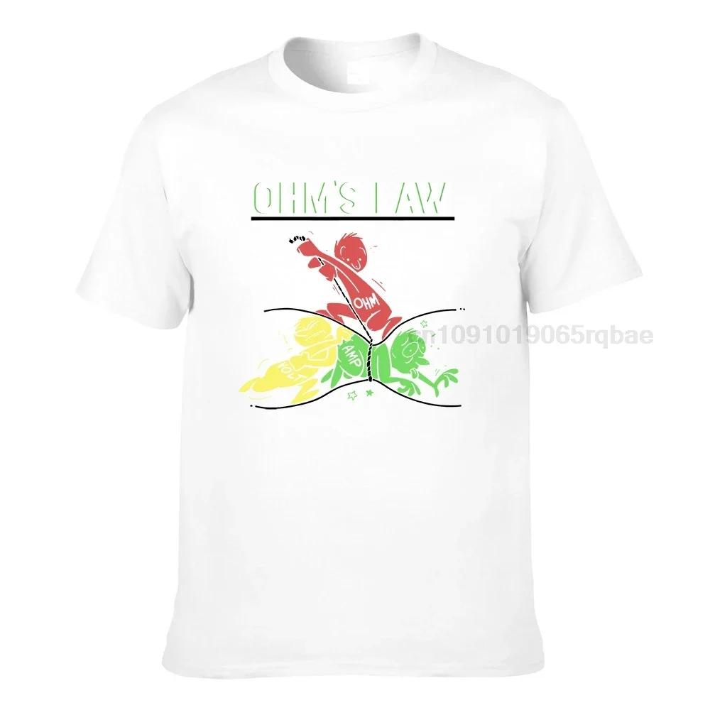 Funny Ohms Law Cartoon Shirt For Unisex And Unisex Tshirt