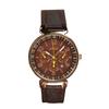 Montre de luxe en cuir style vintage: une montre à quartz élégante et de haute qualité, parfaite pour le lieu de travail — le cadeau idéal pour les femmes