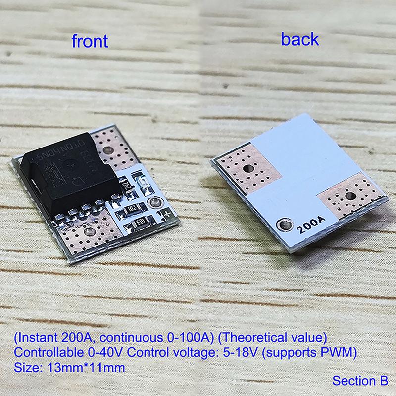 

1 шт. Польова трубка з ШІМ-регулюванням, електронний перемикач, панель керування, міні-модуль драйвера тригерного перемикача високої потужності Mos