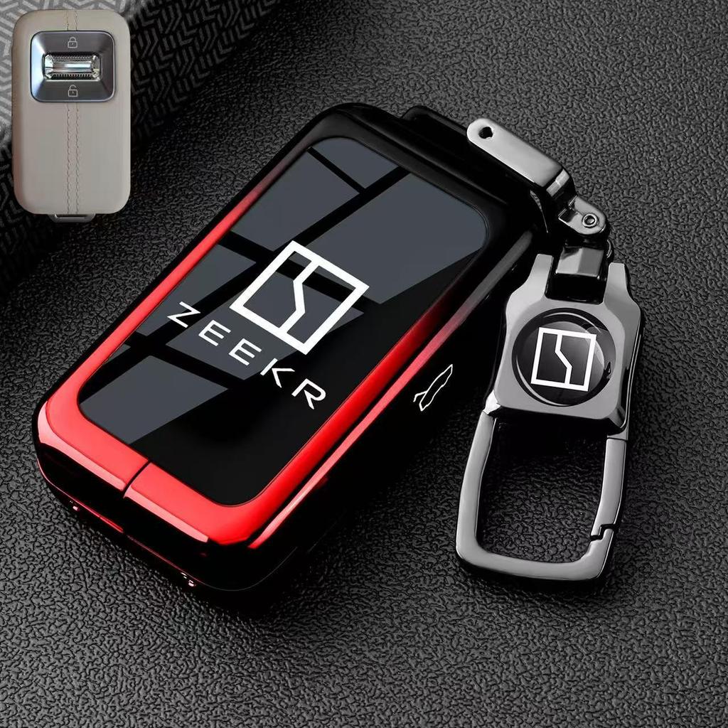 ZEEKR 9X Key Case: 2026 Model 009 Car Remote Shell with Buckle