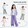 Hello Kitty Girls' Autumn Casual Hoodie and Pants Set