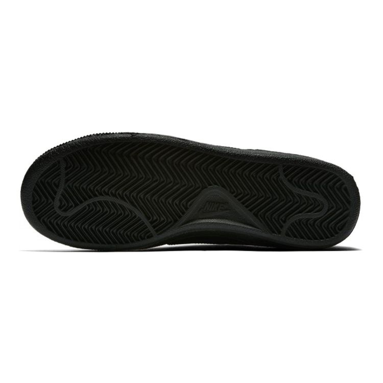Nike Court Royale Synthetic Leather Casual Comfortable Durable Non-Slip Low-Top Kids Skate Shoes Kids Sneaker Black 833535-001