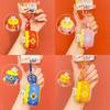 Lion Dance Whimsical Drum Silicone Keychain Playful Cute Accessory For Everyday Use