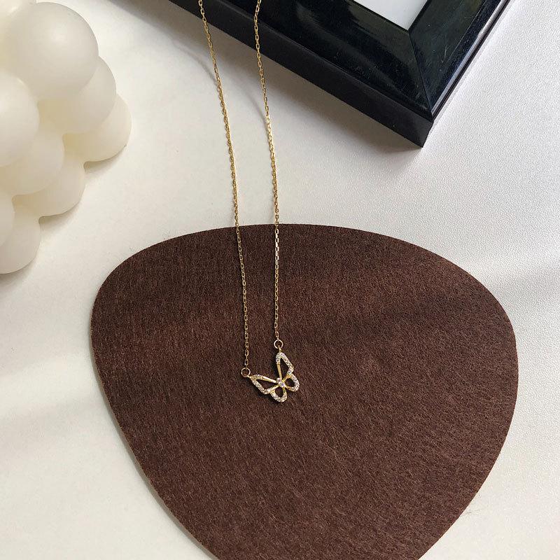 High Grade Butterfly Necklace, Female Niche, Indifferent Style, Blogger Style, Personality, Trendy Woman